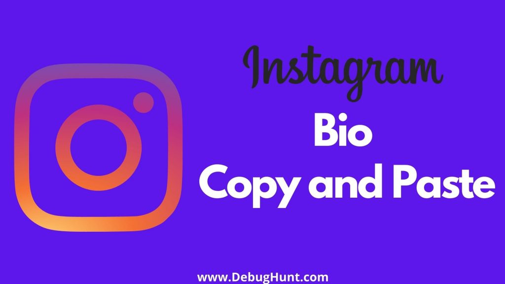 Instagram Bio Copy and Paste