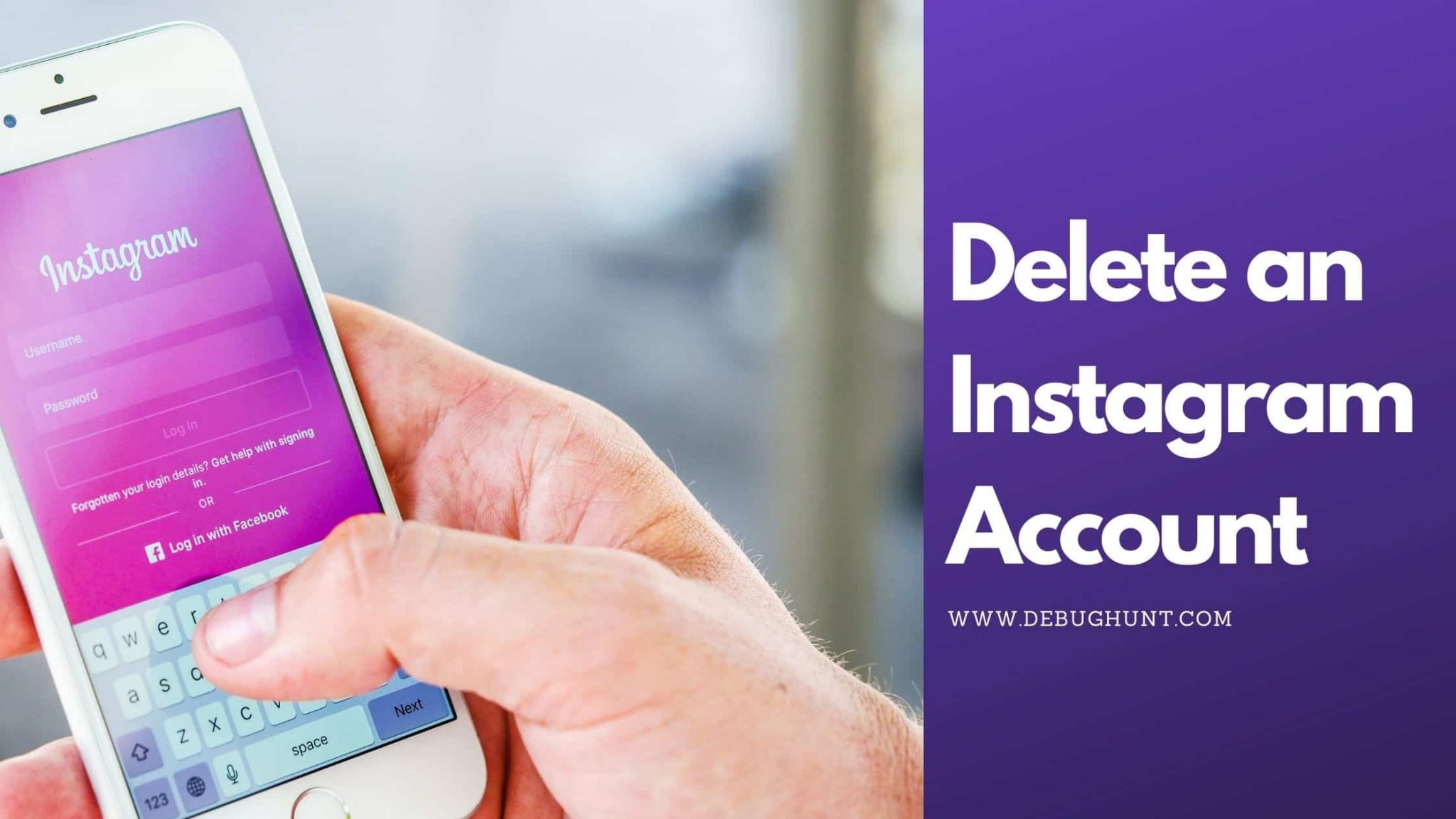 How to Delete an Instagram Account without Losing Pictures & Videos?