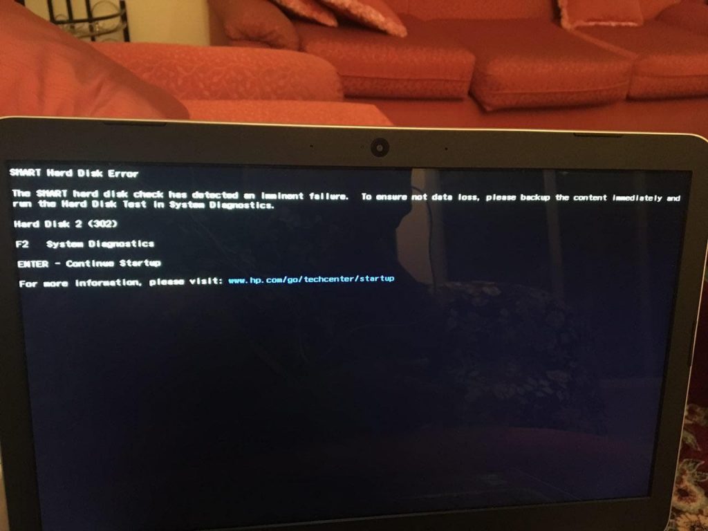 SMART Hard Disk Error