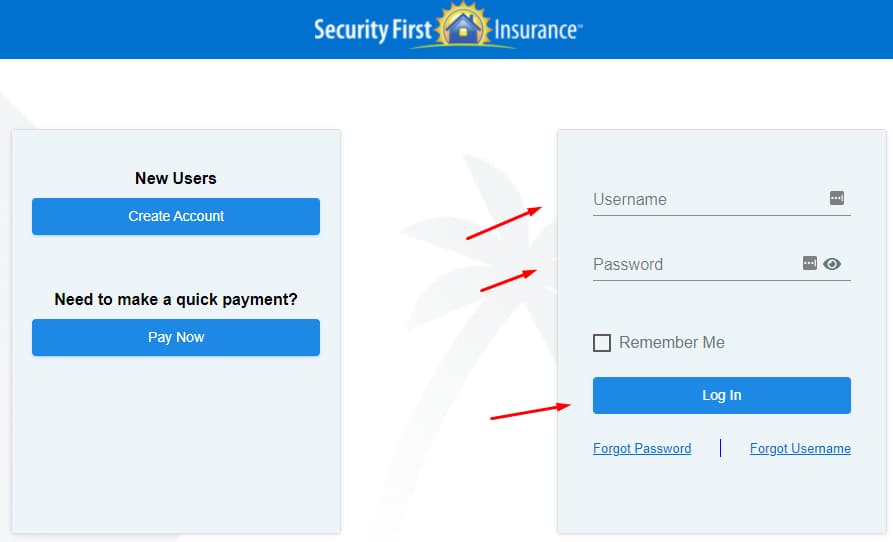 Security First Insurance Login