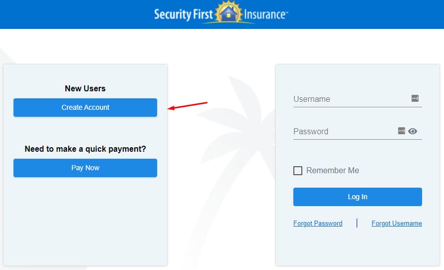Security First Insurance Registration