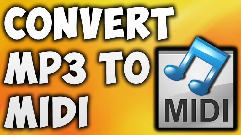 How to Convert MP3 To MIDI Using Online Converters
