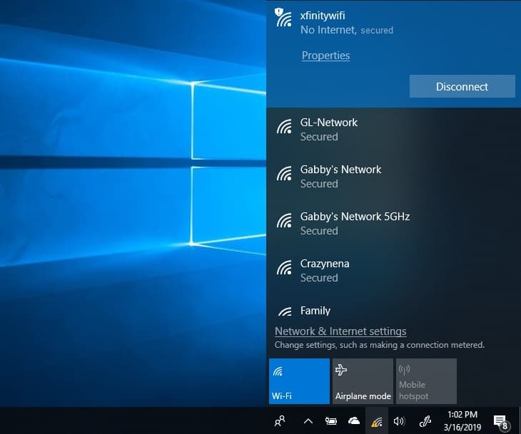 What Does No Internet Secured Mean on Windows 10?