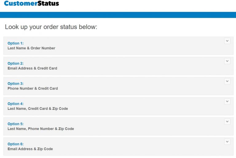 www CustomerStatus com – Check The Status of An Order Online