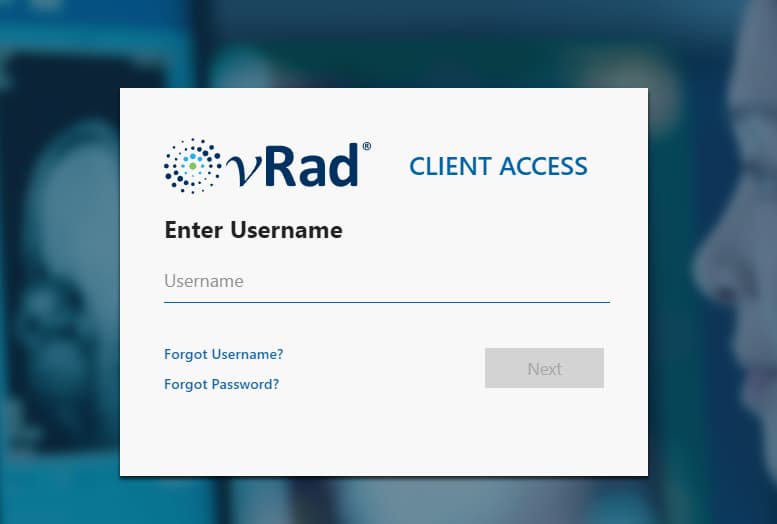 vRad Login