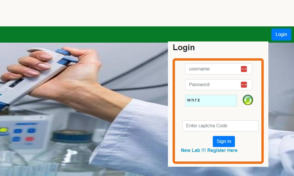 Labsys.Health.Kerala.Gov.in Login